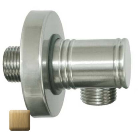 Raccord mural avec rosace 1/2"M GAS Liberty Bronze - Bossini V00225022