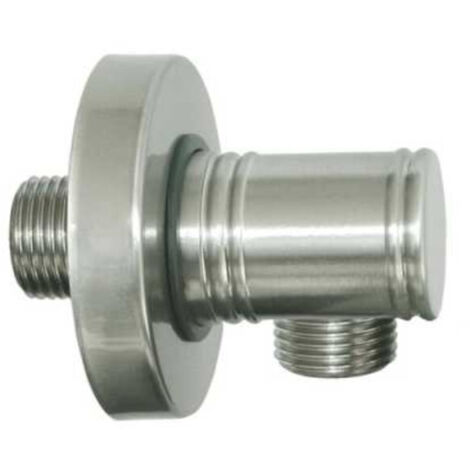 Raccord mural avec rosace 1/2"M GAS Liberty Chromé - Bossini V00225030