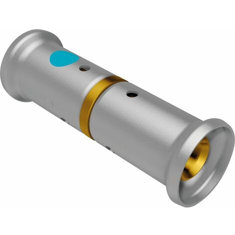 Raccord passerelle droit PER multicouche à sertir Henco - Diamètre multicouche 20 mm- Diamètre PER 20 mm