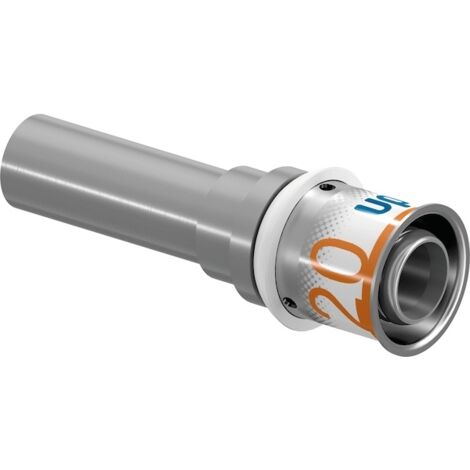Raccord passerelle laiton à sertir multicouche cuivre S-Press Plus FF - MC16xCU16 - Uponor