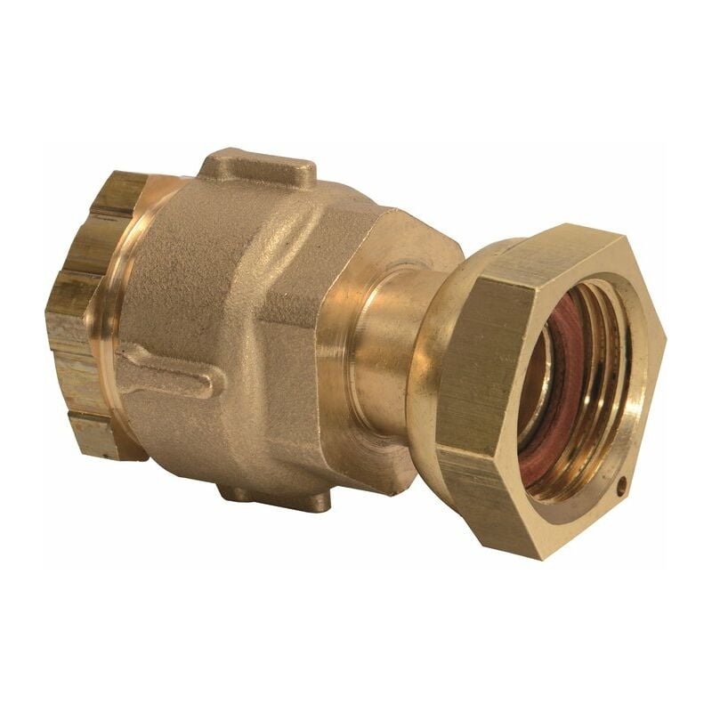 Huot - Raccord pe droit à écrou prisonnier à serrage - f 3/4' - diamètre 32 mm - Rexuo