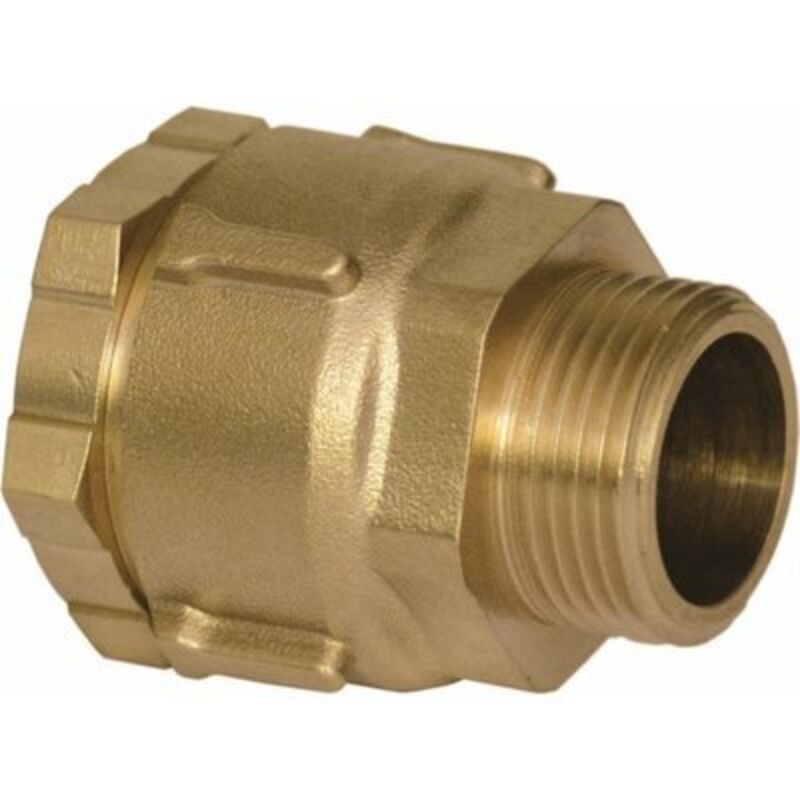 Huot - Raccord pe droit à serrage - m 1'' - diamètre 40 mm - Rexuo