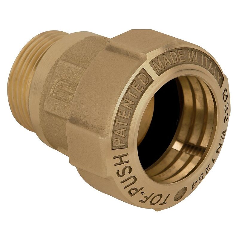 Raccord pe mâle Tof Push 32 - 26x34 Effebi
