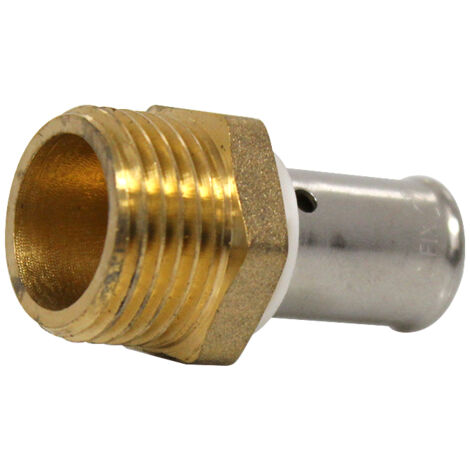 Raccord PER à sertir Ø12x1,1 - Mâle 1/2" (15/21) - IBP Bänninger
