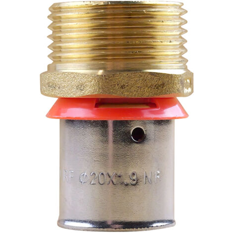 Raccord PER à sertir Ø20x1,9 - Mâle 3/4" (20/27) - IBP Bänninger