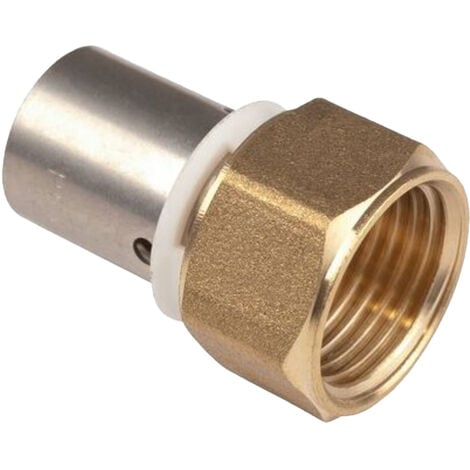 Raccord PER à sertir femelle écrou fixe 1" (26/34) Tube Ø25 - IBP Bänninger