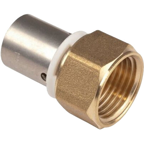 Raccord PER à sertir femelle écrou fixe 3/4" (20/27) Tube Ø20 - IBP Bänninger
