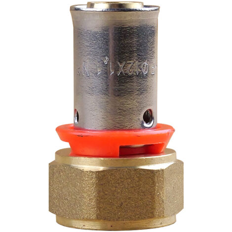 Raccord PER à sertir femelle écrou fixe 3/8" (12/17) Tube Ø12 - IBP Bänninger