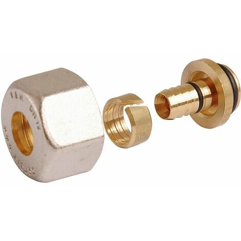 Raccord PER droit - Femelle Pas RBM - diamètre 20 mm - RBM