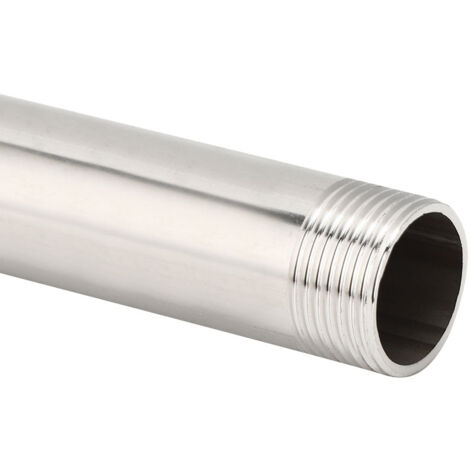 Raccord Pipe Mâle G3/4 Extension Tube 20cm Stainless Steel 304 Anticorrosion Nipple Threaded Plumbing Gas Water Fittings