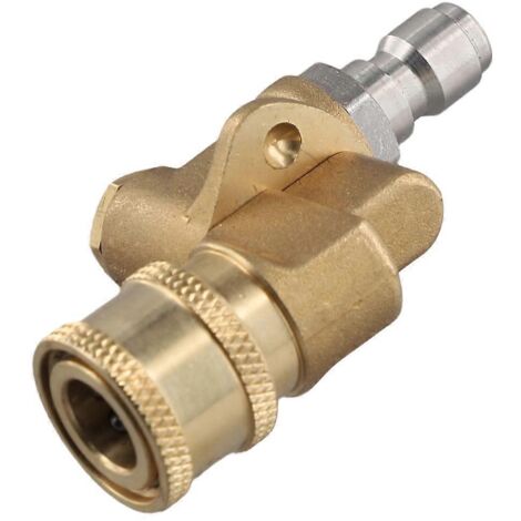 Raccord pivotant pour buse de nettoyeur haute pression --
