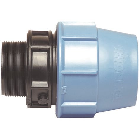 BLANC HABITAT plastique droit pour tube PE Ø25 mm - Mâle 3/4