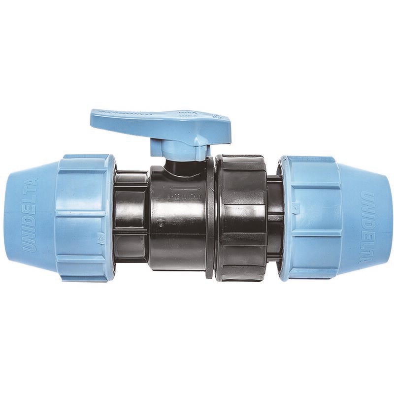 Vanne à compression pour tube pe Ø25