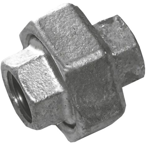 Raccord plat IDMAR 4" (DN100) galvanisé U1