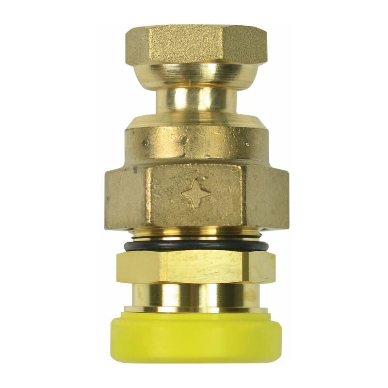 Chuchu Decayeux - Raccord plt femelle écrou tournant à joint plat gaz Clap diamètre 15 - 3/4'