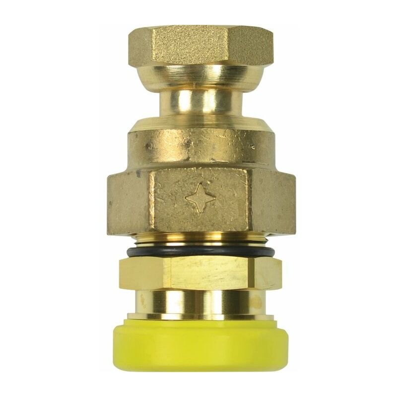 Chuchu Decayeux - Raccord plt femelle écrou tournant à joint plat gaz Clap diamètre 20 - 1'