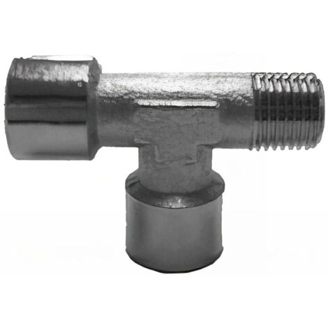 Raccord pneumatique T 1/4" Femelle - 400044 - Alsafix