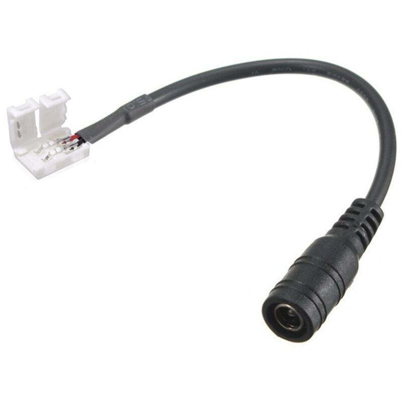 Raccord pour 1m ou 2,5m de ruban 3528 ou 3014 mono couleur 12V