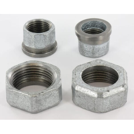 Raccord pour circulateur de chauffage 1/2’’ FF x écrou à chapeau 1’’