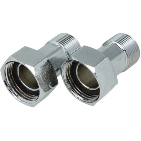 Raccord pour compteur d'eau 3/4’’ FM x écrou à chapeau 1’’