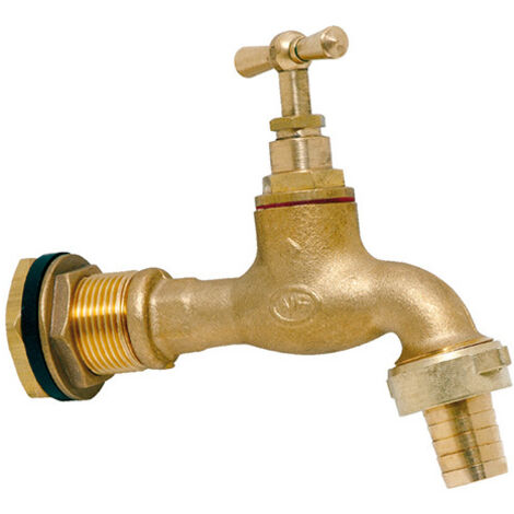 Raccord pour cuve avec robinet de puisage 1/2" nez Ø15