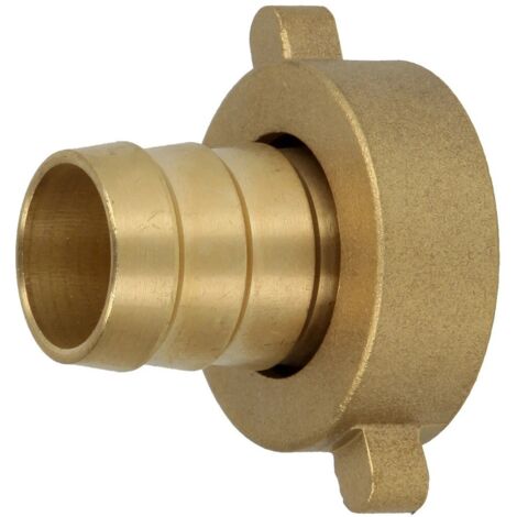 Raccord pour flexible laiton 2 éléments 1/2’’ FF x embout 1/2’’