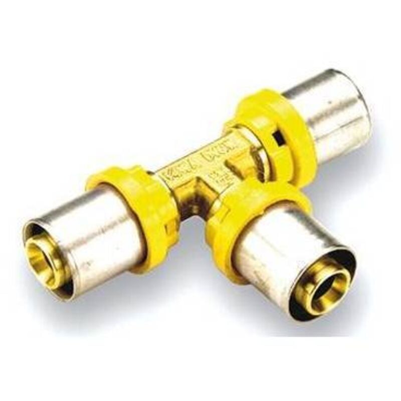 Tiemm - Raccord pour multicouche à gaz de type t réduit