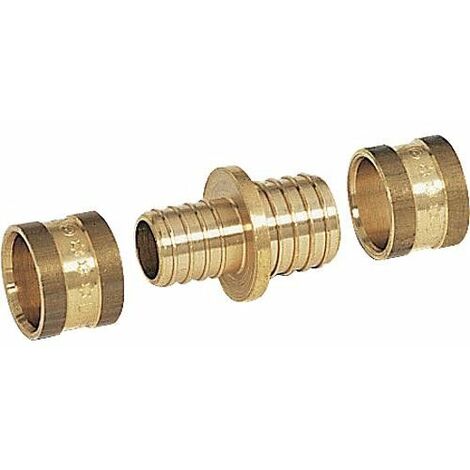 Raccord pour tube P.E.R. Union a glissement - inegale DN 12 - 16