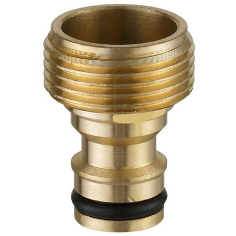Raccord pour Tuyau d'Arrosage 3/4" Mâle en Aluminium - Connexion Rapide pour Jardin, Maison et Véhicule