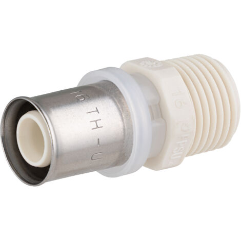 Raccord PPSU multicouche à sertir mâle NOYON & THIEBAULT Ø16 - M15x21 (1/2)