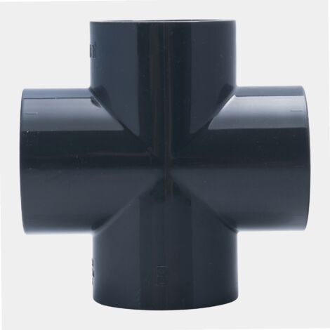 Raccord Pression PVC en Croix Jardibric Ø50 mm