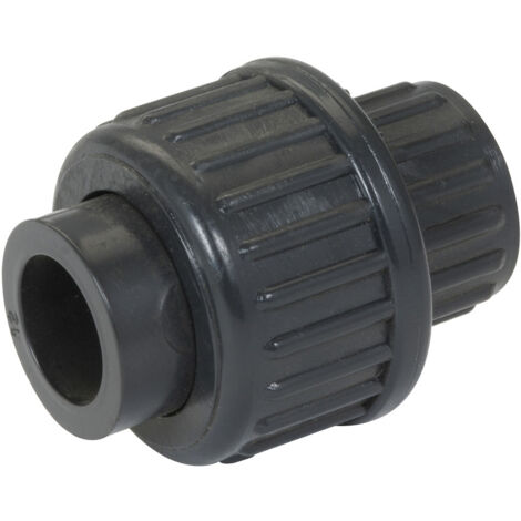 Raccord pression PVC Nicoll - Union 3 pièces à coller Femelle Ø25 - NF