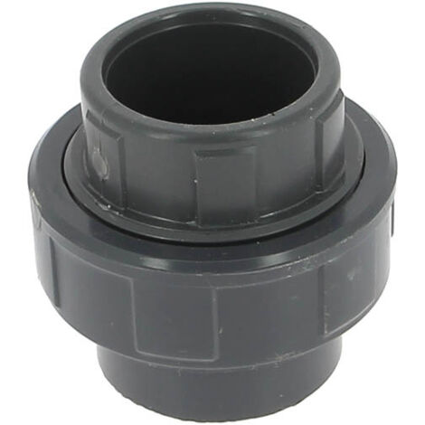 Raccord pression PVC Nicoll - Union 3 pièces à coller Femelle Ø40 - NF
