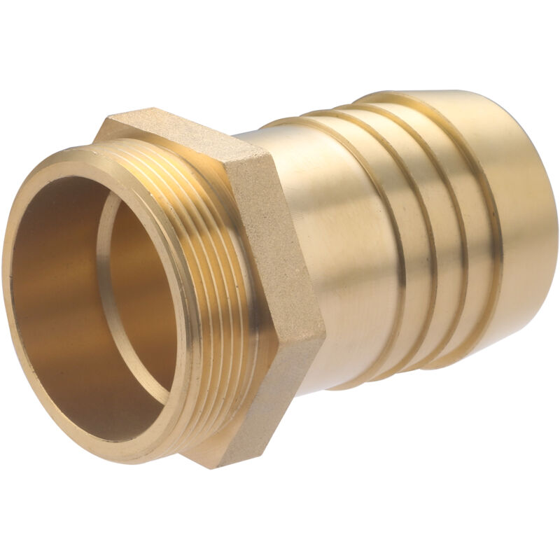 Noyon&thiebault - Raccord mâle laiton cannelé ptr ø sur crans 55.5 - tuy. pe Ø63 - Mâle 50x60