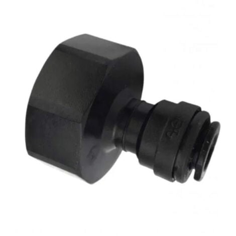 Raccord push-fit métriques acétal diamètre 8 mm, femelle 20x27