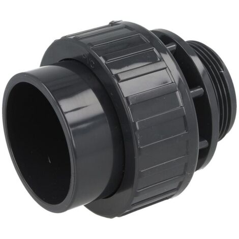 Raccord PVC avec joint torique 50 mm x 1 1/2" FM