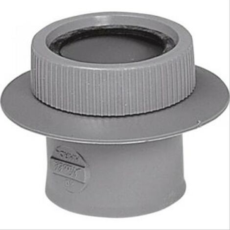 Raccord PVC pour canalisation démontable Ø40 Nicoll -NF-