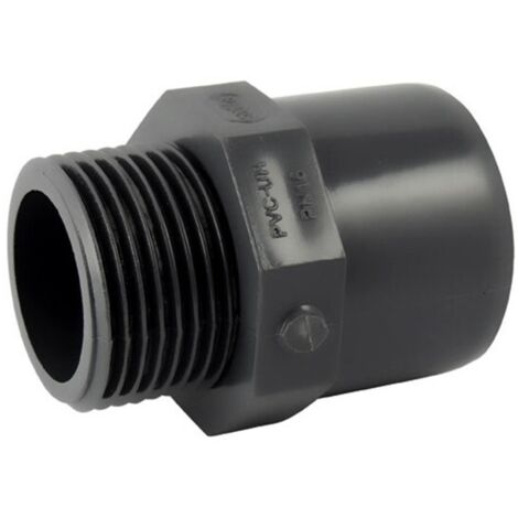 Raccord PVC pression - Adaptateur PVC pression FM-M Ø63/75-1''1/2