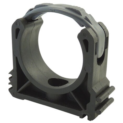 CODITAL Raccord PVC pression - Collier clip pince ouverte Ø50 - avec clip de sécurité