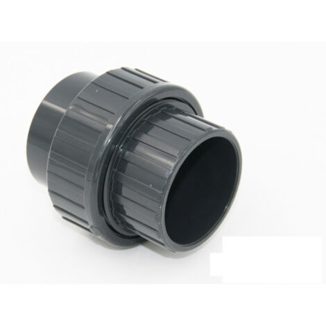 Raccord PVC pression - Raccord union 3 pièces PVC pression mixte FF Ø40-1''1/4