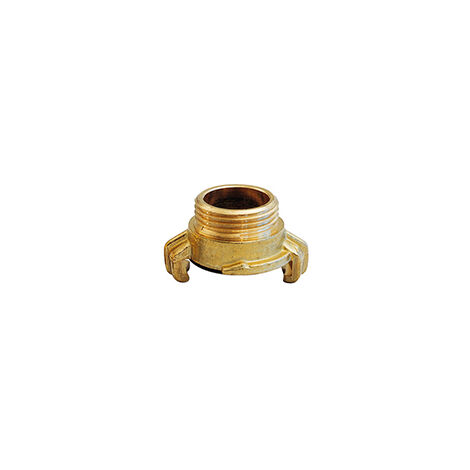 Raccord Quart De Tour Fileté Mâle 3/4'' Laiton.