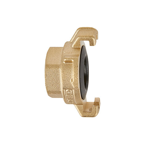 Raccord Quart De Tour Laiton Geka Express Fileté Femelle G1 (30,93 Mm). Pas Français 26x34. Compatible Avec Majorité Des Raccord