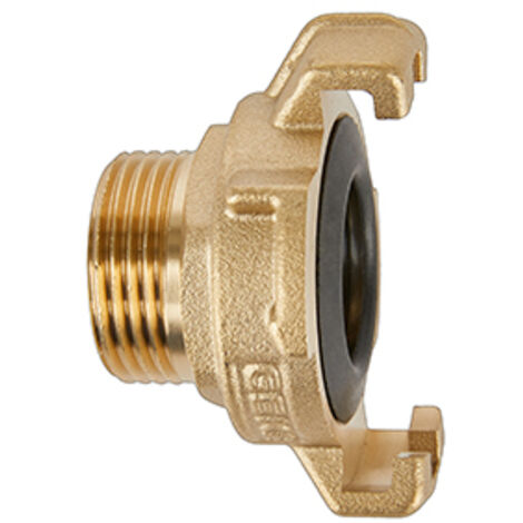 raccord quart de tour laiton geka express fileté mâle g3/4 (33,25 mm). pas français 20x27. compatible avec majorité des raccords