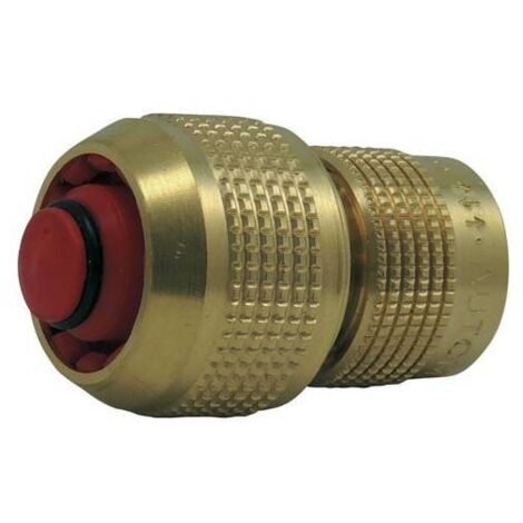 Raccord rapide 3 billes aquastop en laiton 19mm