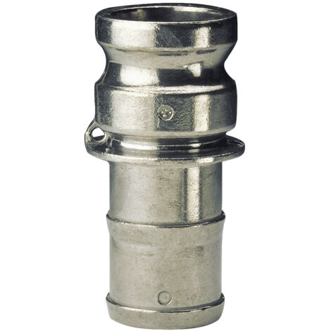 Raccord rapide à cames aluminium adaptateur cannelé E - 1'' (26/34)