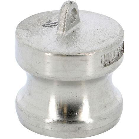Raccord rapide à cames inox bouchon adaptateur DP - 4'' (102/114)