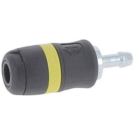 Raccord rapide air comprimé ER pour tuyaux diamètre 8 mm ISO B passage 6 mm