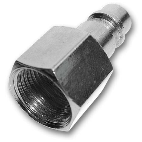 Raccord rapide air comprimé fileté femelle 3/8" (Lot de 2)