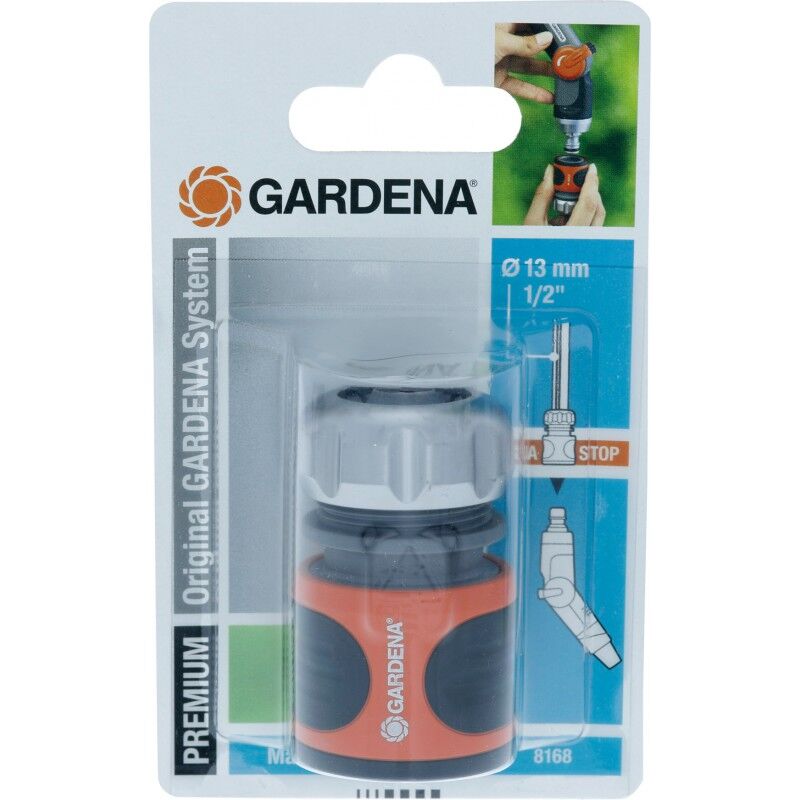 Gardena - Raccord Premium Gris/Noir/Orange 30 x 20 x 20 cm 08168-20