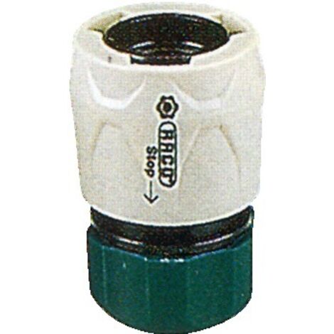 Raccord rapide arrosage stop plastique Ø15